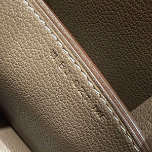 Hermes Roulis Mini Bag Evercolor Leather H233002 - Gold - View 18