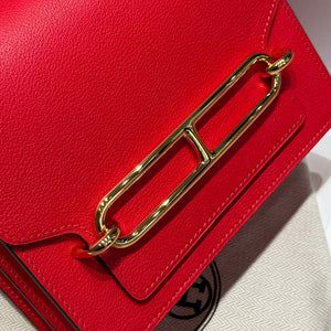 Hermes Roulis Mini Bag Evercolor Leather H233007 - Default Title - View 7
