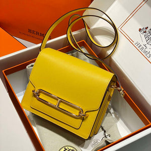 Hermes Roulis Mini Bag Evercolor Leather H233009 - Default Title - View 1