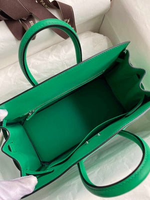 Hermes Shadow Birkin Bag Swift 25 Fully Handmade H92031 - Default Title - View 7