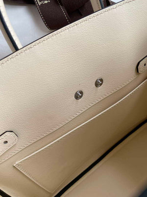 Hermes Shadow Birkin Bag Swift 25 Fully Handmade H92033 - Default Title - View 7