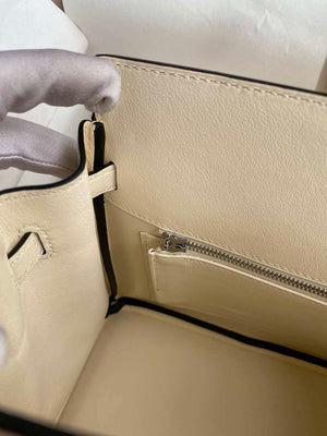 Hermes Shadow Birkin Bag Swift 25 Fully Handmade H92033 - Default Title - View 8