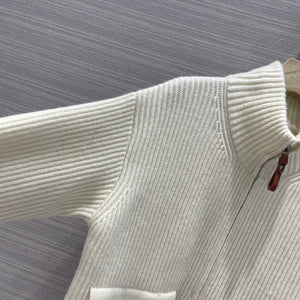 Hermes Women's Fashion Clothing Cashmere Coat H33264 - S - View 4