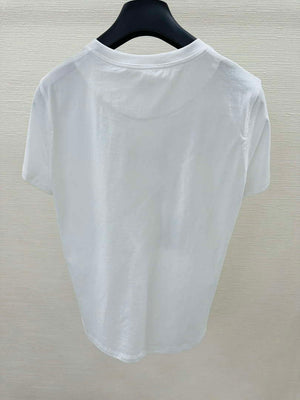 Hermes Women's T-shirt Fashion Clothing H77125 - S - View 3
