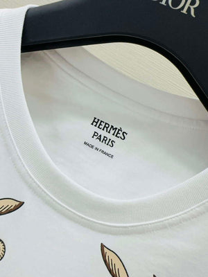 Hermes Women's T-shirt Fashion Clothing H77125 - S - View 4
