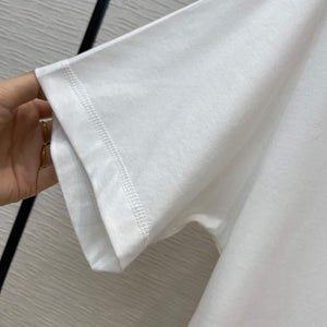 Hermes Women's T-Shirts Designer Polo Clothing 38084 White - Voguebags