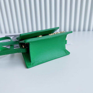 Jacquemus 213BA001 Le Chiquito Signature leather mini handbag Green - Default Title - View 8