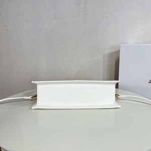 Jacquemus 213BA003 Le sac Rond Circle purse White - Default Title - View 5