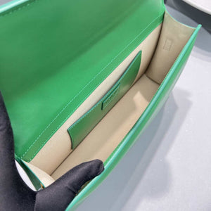 Jacquemus 221BA014 Le Bambinou Envelope handbag Green - Default Title - View 8