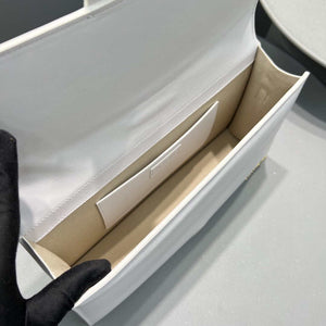 Jacquemus 221BA014 Le Bambinou Envelope handbag White - Default Title - View 8