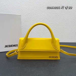 Jacquemus Le Chiquito long 213BA004 Yellow Long signature handbag - Default Title - View 1