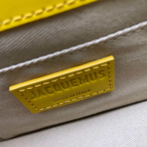 Jacquemus Le Chiquito long 213BA004 Yellow Long signature handbag - Default Title - View 9