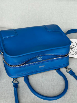 Loewe A039AS0X01 Small Amazona 180 bag in soft calfskin Blue - Default Title - View 6