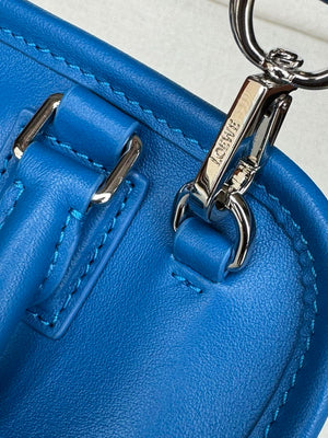 Loewe A039AS0X01 Small Amazona 180 bag in soft calfskin Blue - Default Title - View 7