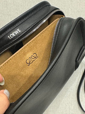 Loewe A039AS4X12 Mini Amazona 180 bag in soft calfskin Black - Default Title - View 8