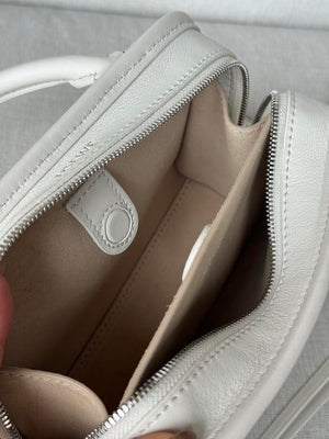 Loewe A039AS4X12 Mini Amazona 180 bag in soft calfskin White - Default Title - View 7