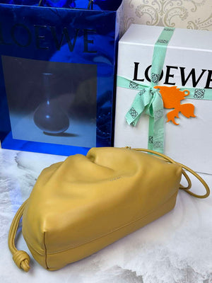 Loewe A411FCRX02 Medium Flamenco purse in mellow nappa lambskin L9017 - Default Title - View 5
