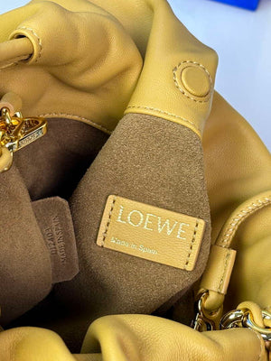 Loewe A411FCRX02 Medium Flamenco purse in mellow nappa lambskin L9017 - Default Title - View 8