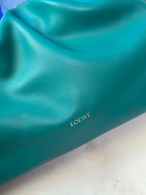 Loewe A411FCRX02 Medium Flamenco purse in mellow nappa lambskin L9018 - Default Title - View 5