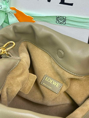 Loewe A411FCRX02 Medium Flamenco purse in mellow nappa lambskin L9021 - Default Title - View 9