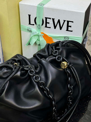 Loewe A411FPDX01 Large Flamenco purse in mellow nappa lambskin L9013 - Default Title - View 6