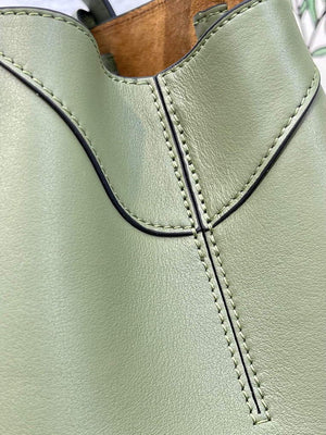 Loewe A538H04X02 Hammock Nugget Bag in Nappa Calfskin Green - Default Title - View 6