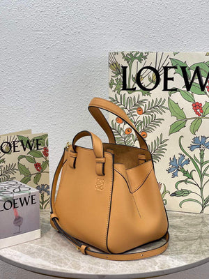 Loewe A538H04X02 Hammock Nugget Bag in Nappa Calfskin Warm Desert - Default Title - View 3