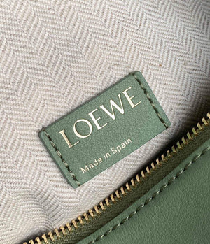 Loewe A906K75X21 Small Cubi bag in Anagram calfskin Rosemary - Default Title - View 8