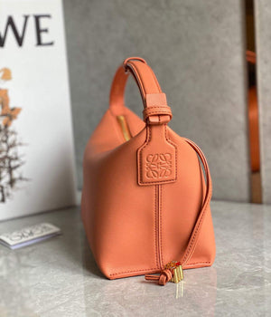 Loewe A906K75X21 Small Cubi bag in Anagram calfskin Coral Reef - Default Title - View 3
