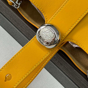 Loewe AANBBBMX01 Mini Pebble Bucket Bag in mellow calfskin Yellow - Default Title - View 6