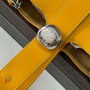 Loewe AANBBBMX02 Mini Pebble Bucket bag in soft grained calfskin Loe8005 - Default Title - View 6