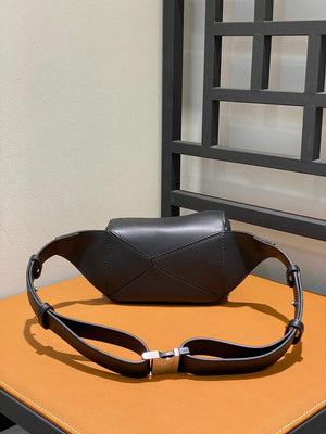 Loewe B510U89X02 Mini Puzzle Bumbag in Classic Calfskin Black - Default Title - View 5