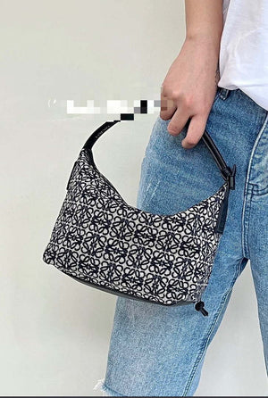 Loewe B906Q63X04 Large Cubi Anagram jacquard fabric handbag - Default Title - View 2