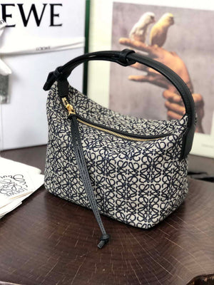 Loewe B906Q63X04 Small Cubi Crossbody bag Black and white - Default Title - View 3