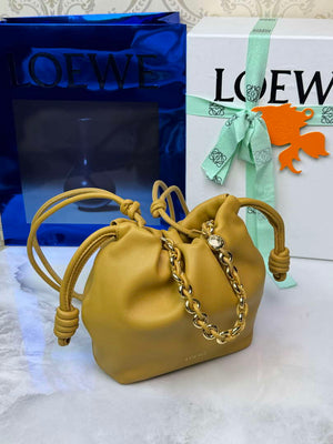 Loewe Flamenco Mini Flamenco Purse bag L9007 in mellow nappa lambskin A914CBPX03 - Default Title - View 3