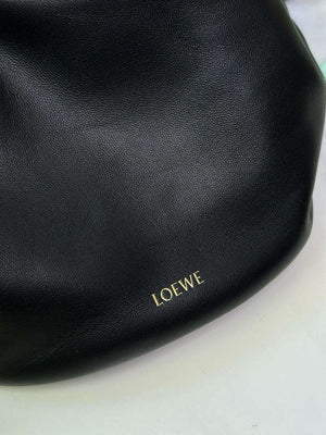 Loewe Flamenco Purse Bucket Bag L9002 in mellow nappa lambskin A411FPBX02 Black - Default Title - View 6