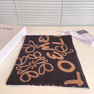 Loewe Scarves Cashmere Knitted Long Scarf L45032 - Default Title - View 3