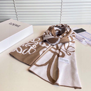 Loewe Scarves Cashmere Knitted Long Scarf L45034 - Default Title - View 1