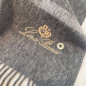 Loro Piana Scarves Designer Classic Cashmere Scarf LP57832 - Default Title - View 4
