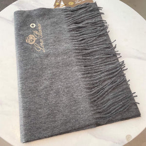 Loro Piana Scarves Designer Classic Cashmere Scarf LP57832 - Default Title - View 7