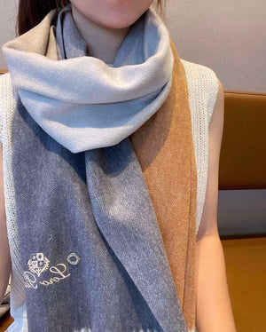 Loro Piana Scarves Designer Classic Cashmere Scarf LP57834 - Default Title - View 2