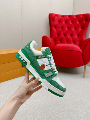 Louis Vuitton 1A9JG2 Men Women's LV Trainer Sneaker L62483 - Fmale-Euro 35=US 4 - View 3