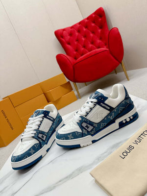 Louis Vuitton 1A9JG2 Men Women's LV Trainer Sneaker L62485 - Fmale-Euro 35=US 4 - View 5