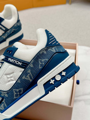 Louis Vuitton 1A9JG2 Men Women's LV Trainer Sneaker L62485 - Fmale-Euro 35=US 4 - View 9