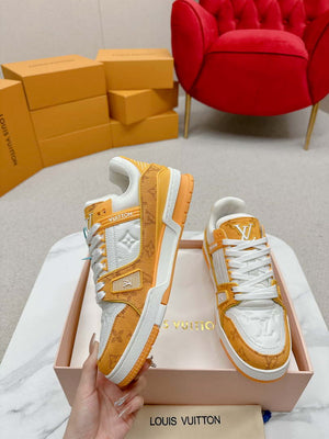 Louis Vuitton 1A9JG2 Men Women's LV Trainer Sneaker L62486 - Fmale-Euro 35=US 4 - View 7