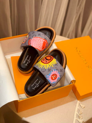 Louis Vuitton 1ABD8T LV x YK Pool Pillow Flat Comfort Mule L68354 - 35 - View 7