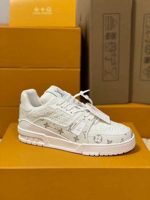 Louis Vuitton 1AC58D Women Men's LV Trainer Sneaker M601028 - Fmale-35 - View 3
