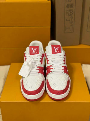 Louis Vuitton 1AC58D Women Men's LV Trainer Sneaker M601029 - Fmale-35 - View 3
