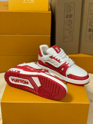Louis Vuitton 1AC58D Women Men's LV Trainer Sneaker M601029 - Fmale-35 - View 9