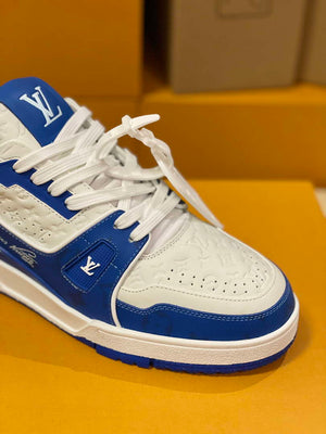 Louis Vuitton 1AC58D Women Men's LV Trainer Sneaker M601031 - Fmale-35 - View 5